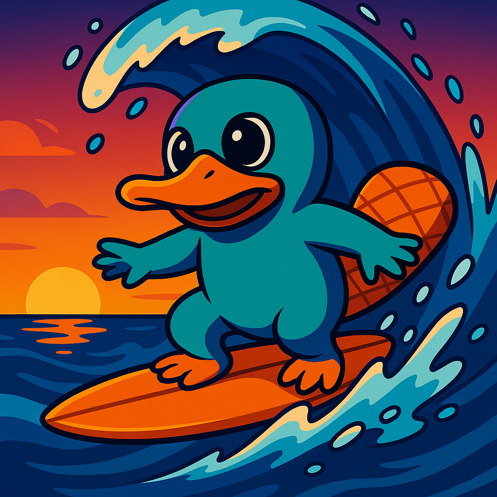 Platty Surfing